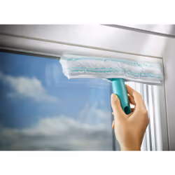 Leifheit 51016 pulitore di finestra elettrico Blu, Bianco - Vista aggiuntiva 5
