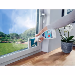 Leifheit Window Spray Cleaner strumento per la pulizia di finestre 20 cm Blu, Bianco - Vista aggiuntiva 5