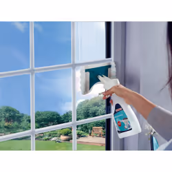 Leifheit Window Spray Cleaner strumento per la pulizia di finestre 20 cm Blu, Bianco - Vista aggiuntiva 6