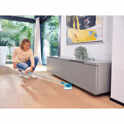 Leifheit 52120 sistema a mocio e secchio Serbatoio singolo Blu, Verde - Vista aggiuntiva 5