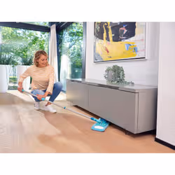 Leifheit Clean Twist M Ergo Mop cover Blu - Vista aggiuntiva 4