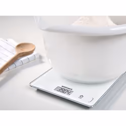 Soehnle Compact 300 Bianco Superficie piana Quadrato Bilancia da cucina elettronica - Vista aggiuntiva 5