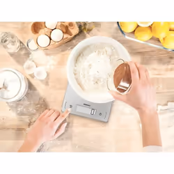 Soehnle Page Comfort 300 Slim Argento Superficie piana Quadrato Bilancia da cucina elettronica - Vista aggiuntiva 8