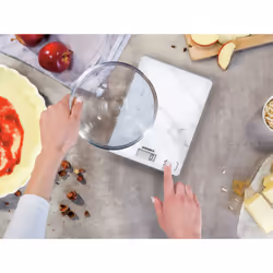 Soehnle Page Compact 300 Color marmo Superficie piana Rettangolo Bilancia da cucina elettronica - Vista aggiuntiva 8