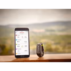 Soehnle Fit Connect 100 with Bluetooth OLED Braccialetto activity tracker IPX4 Nero - Vista aggiuntiva 5