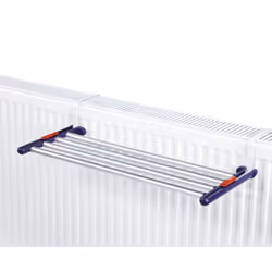 Leifheit Quartett Duo Griglia montata a muro Nero, Acciaio inox - Vista aggiuntiva 4