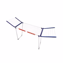 Leifheit 81650 Stendibiancheria da pavimento Blu, Bianco - Vista aggiuntiva 4