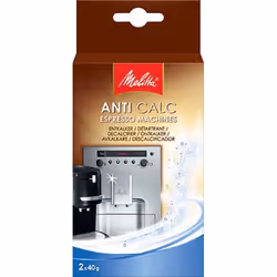 Melitta ANTI CALC, 2 pz, 40 g, Avviso, H319: provoca grave irritazione oculare, P101: If medical advice is needed; have produ ...