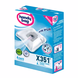 Handy Bag X351, Sacchetto per la polvere, Universale, Bianco, Microfibra, Bluesky/Hoover/Severin, Scatola