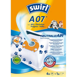 Swirl A 07 NeutralizAir Sacchetto per la polvere A cilindro