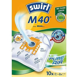 M40 - Sacchetti per aspirapolvere Miele 10 pezzi - Swirl