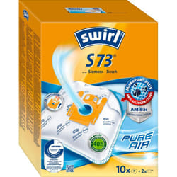 Swirl S73 - Sacchetti per aspirapolvere Siemens e Bosch 10 pezzi