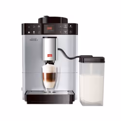 Melitta Caffeo Passione OT, Macchina per espresso, 1,2 L, Chicchi di caffè, Macinatore integrato, 1450 W, Argento