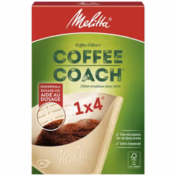 Qualità di gioia al caffè: i sacchetti filtranti Melitta Coffee Coach sono perfetti per i principianti o per le persone che b ...