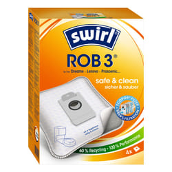 Swirl ROB 3 Sacchetto per la polvere Robot aspirapolvere
