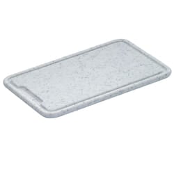 Zassenhaus 060065 tagliere da cucina Rettangolare Polietilene Grigio