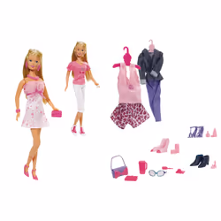 Smoby Steffi Love con abiti e accessori