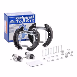 ATE Original TopKit 03.0520-0215.3 Kit freno, Freno a tamburo con cilindretto freno, con accessori VOLKSWAGEN: Lupo / Lupo 3L, AUDI: 80 B2