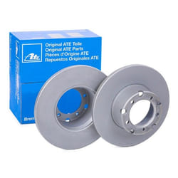 ATE Disco freno MERCEDES-BENZ: T1/TN Camion pianale/Telaio, T2/LN1 Van / Station Wagon, T1 Camion pianale/Telaio 16,0mm 5 112,0mm pieno rivestito