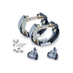 Kit freno, Freno a tamburo; ATE; Original TopKit; con cilindretto freno, con accessori; per OPEL, VAUXHALL, CHEVROLET