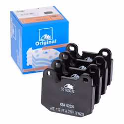 Kit pastiglie freno; ATE; predisposto per visualizzazione avviso usura, senza contatto segnalazione usura; per BMW; 341111170 ...