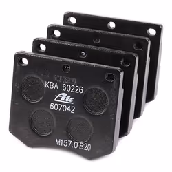 ATE 13.0460-7042.2 Kit pastiglie freno non predisposto per visualizzazione avviso usura, senza contatto segnalazione usura FORD: Taunus, Taunus '80