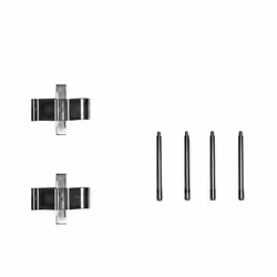 Kit accessori, Pastiglia freno; ATE; per PORSCHE; 91135295100