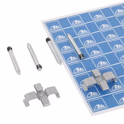 Kit accessori, Pastiglia freno; ATE; per MERCEDES-BENZ; 0004214091, 0009919760, A0004214091, A0009919760