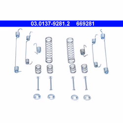 Set di accessori, ganasce dei freni ATE 03.0137-9281.2 - Vista aggiuntiva 4