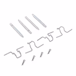 ATE 13.0460-0912.2 Kit accessori, Pastiglia freno MERCEDES-BENZ: Classe S Sedan