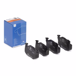 Kit pastiglie freno; ATE; predisposto per visualizzazione avviso usura, senza contatto segnalazione usura; per PEUGEOT, CITRO ...