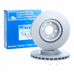 Disco freno; ATE; 284,0 22,0 4 100,0 ventilato rivestito; per FIAT, OPEL, VAUXHALL; 55700922, 55700923, 5569025, 93188918, 55 ...