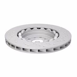 Disco freno ATE 24.0128-0208.2 anteriore, ventilato, altamente carbonizzato, 1 Pezzo
