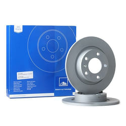 ATE Disco freno OPEL: Corsa D Hatchback, Corsa E Hatchback, Adam 10,0mm 5 110,0mm pieno rivestito 24.0110-0347.1 569418,93190227 Dischi freno
