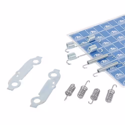 Kit accessori, Ganasce freno stazionamento; ATE; per MERCEDES-BENZ