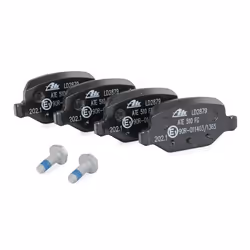 ATE Ceramic 13.0470-2879.2 Kit pastiglie freno FIAT: Panda II Hatchback, 500 Hatchback, Punto II Hatchback, LANCIA: Ypsilon II, Musa