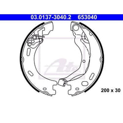 ATE 03.0137-3040.2 Freno di Stazionamento con leva LAND ROVER: Discovery 3, Range Rover Sport
