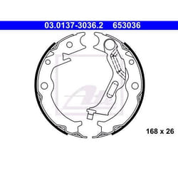 ATE 03.0137-3036.2 Freno di Stazionamento con leva CHEVROLET: Nubira Sedan