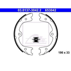ATE 03.0137-3042.2 Freno di Stazionamento senza leva NISSAN: Pathfinder 3, NP300 Navara Pick-up