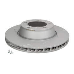 Disco freno ATE 24.0128-0282.1 posteriore, fessura, altamente carbonizzato, 1 Pezzo