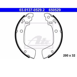 ATE 03.0137-0529.2 Ganasce Freno 200 32 senza leva SUZUKI: SWIFT 3
