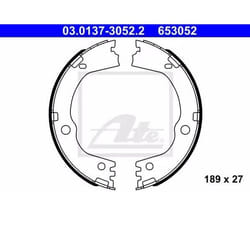 ATE 03.0137-3052.2 Freno di Stazionamento senza leva HYUNDAI: SANTA FE 2