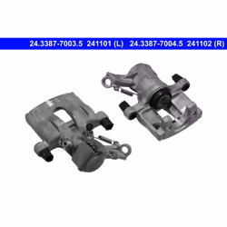 Pinza freno ATE 24.3387-7003.5, posteriore sinistro