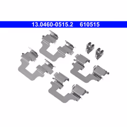 Set di accessori, pastiglia del freno a disco ATE 13.0460-0515.2