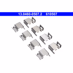 Set di accessori, pastiglia del freno a disco ATE 13.0460-0507.2