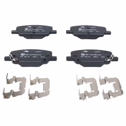 Set di pastiglie freno ATE 13.0470-5527.2, anteriore, Ceramica