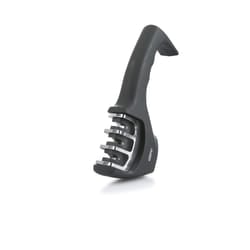GEFU COLT Affilacoltelli a strappo Nero, Acciaio inox