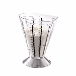 GEFU SATURAS, 0,5 L, ml, oz, Acciaio inox, Stirene Acrilonitrile (SAN), Acciaio inox, Trasparente, 0 - 95 °C, 120 mm