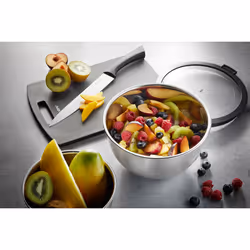 GEFU 89430 recipiente per cibo Rotondo Set 8 L Acciaio inox 1 pz