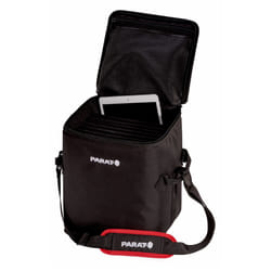 Parat TB10 27,9 cm (11") Borsa da corriere Nero, Rosso